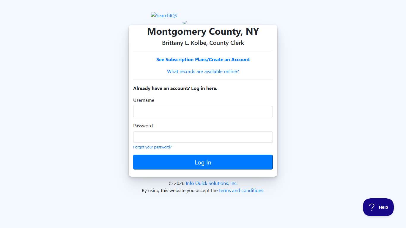 Montgomery County, NY - SearchIQS