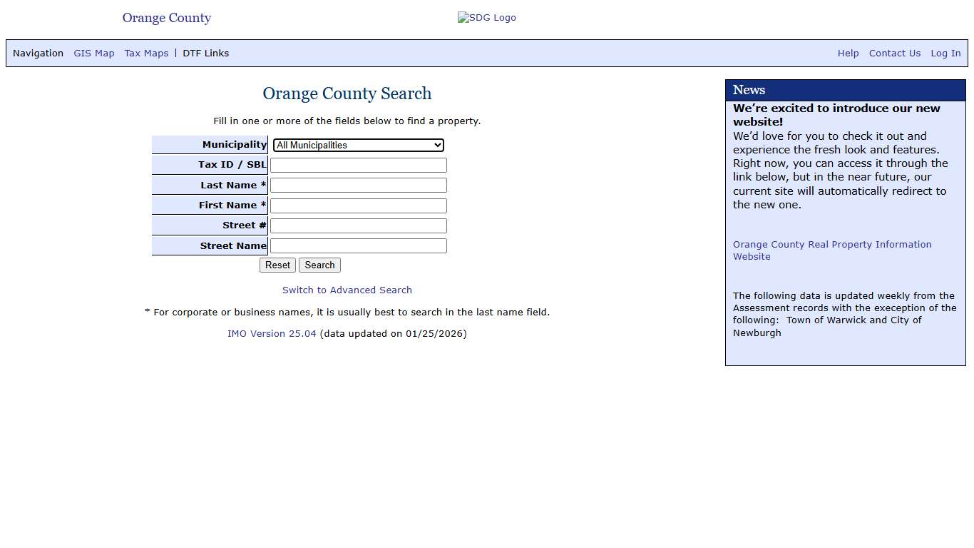 Parcel Search - Image Mate Online